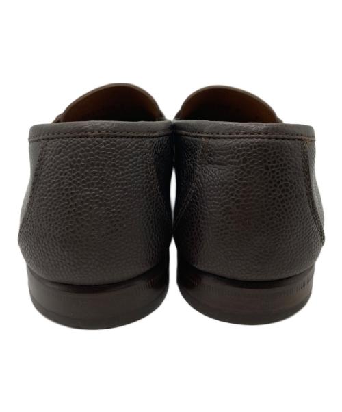 Salvatore Ferragamo（サルヴァトーレ フェラガモ）Salvatore Ferragamo (サルヴァトーレ フェラガモ) モカシンシューズ ブラウン サイズ:9Dの古着・服飾アイテム