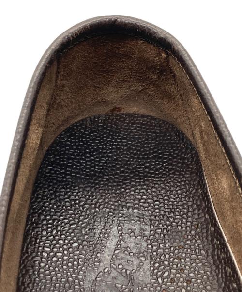 Salvatore Ferragamo（サルヴァトーレ フェラガモ）Salvatore Ferragamo (サルヴァトーレ フェラガモ) モカシンシューズ ブラウン サイズ:9Dの古着・服飾アイテム