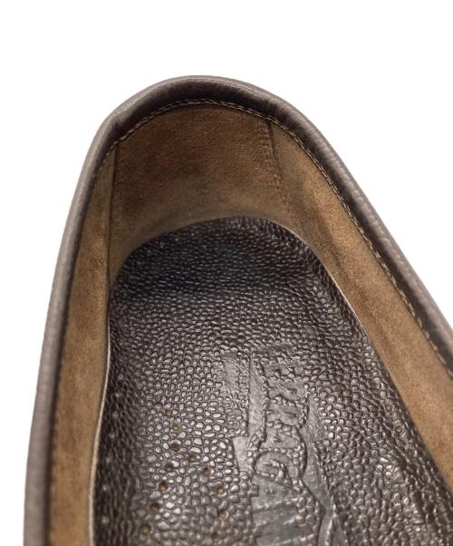 Salvatore Ferragamo（サルヴァトーレ フェラガモ）Salvatore Ferragamo (サルヴァトーレ フェラガモ) モカシンシューズ ブラウン サイズ:9Dの古着・服飾アイテム