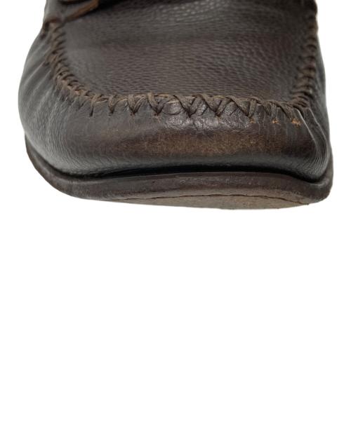 Salvatore Ferragamo（サルヴァトーレ フェラガモ）Salvatore Ferragamo (サルヴァトーレ フェラガモ) モカシンシューズ ブラウン サイズ:9Dの古着・服飾アイテム