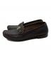 Salvatore Ferragamo (サルヴァトーレ フェラガモ) モカシンシューズ ブラウン サイズ:9D：8000円