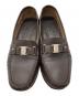 中古・古着 Salvatore Ferragamo (サルヴァトーレ フェラガモ) モカシンシューズ ブラウン サイズ:9D：8000円
