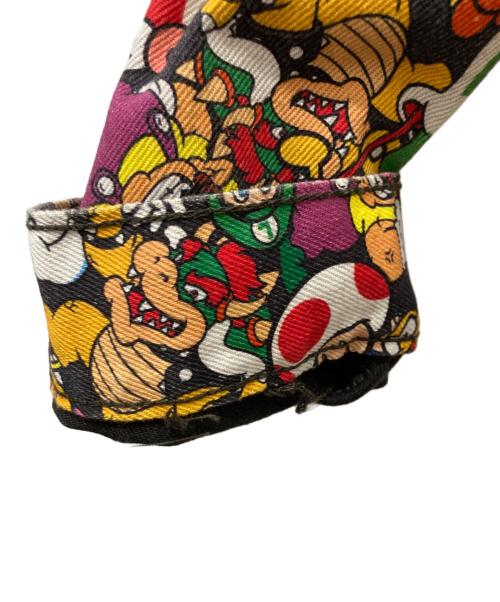 LEVI'S PReMIUM（リーバイス プレミアム）LEVI'S PReMIUM (リーバイス プレミアム) SUPER MARIO (スーパーマリオ) 総柄ヴィンテージフィット トラッカージャケット マルチカラー サイズ:XLの古着・服飾アイテム