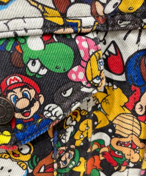 LEVI'S PReMIUM（リーバイス プレミアム）LEVI'S PReMIUM (リーバイス プレミアム) SUPER MARIO (スーパーマリオ) 総柄ヴィンテージフィット トラッカージャケット マルチカラー サイズ:XLの古着・服飾アイテム