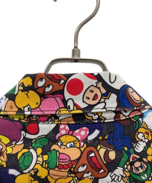 LEVI'S PReMIUM（リーバイス プレミアム）LEVI'S PReMIUM (リーバイス プレミアム) SUPER MARIO (スーパーマリオ) 総柄ヴィンテージフィット トラッカージャケット マルチカラー サイズ:XLの古着・服飾アイテム