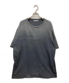 uniform experiment（ユニフォームエクスペリメント）の古着「FADE TEE」｜ブラック