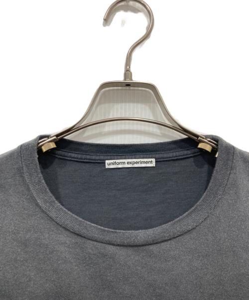 uniform experiment（ユニフォームエクスペリメント）uniform experiment (ユニフォームエクスペリメント) FADE TEE ブラック サイズ:34の古着・服飾アイテム