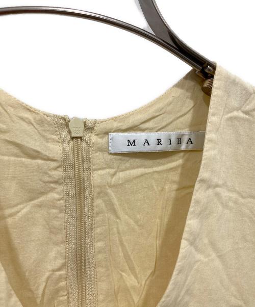 MARIHA（マリハ）MARIHA (マリハ) ノースリーブワンピース アイボリー サイズ:36の古着・服飾アイテム