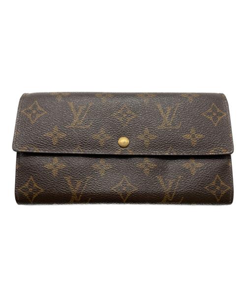 LOUIS VUITTON（ルイ ヴィトン）LOUIS VUITTON (ルイ ヴィトン) 長財布 ブラウンの古着・服飾アイテム