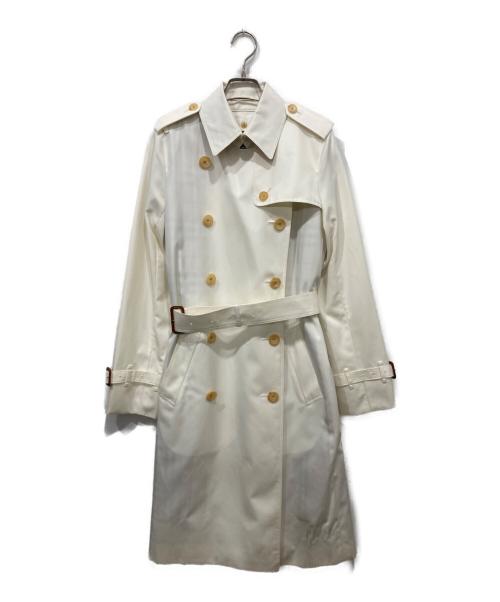 BURBERRY LONDON（バーバリーロンドン）BURBERRY LONDON (バーバリーロンドン) トレンチコート ホワイト サイズ:38の古着・服飾アイテム