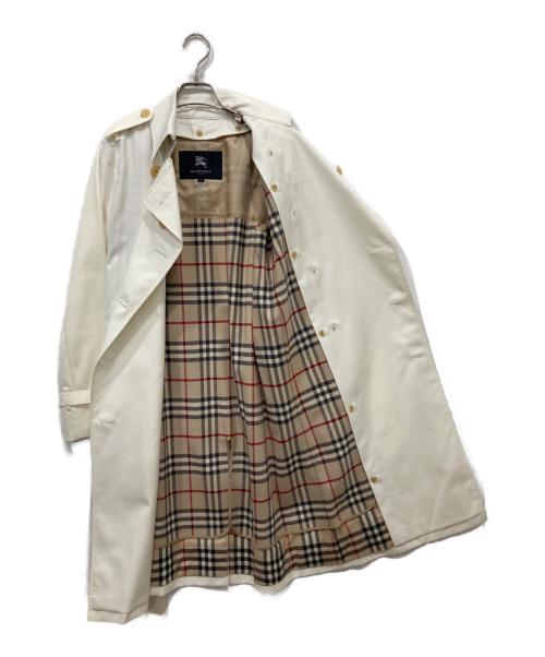 BURBERRY LONDON（バーバリーロンドン）BURBERRY LONDON (バーバリーロンドン) トレンチコート ホワイト サイズ:38の古着・服飾アイテム