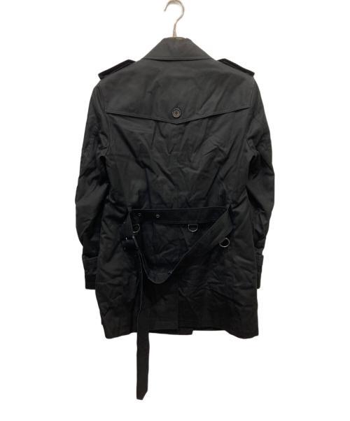 BURBERRY BLACK LABEL（バーバリーブラックレーベル）BURBERRY BLACK LABEL (バーバリーブラックレーベル) ノバチェック柄ライナー付トレンチコート ブラック サイズ:Sの古着・服飾アイテム