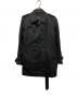 BURBERRY BLACK LABEL（バーバリーブラックレーベル）の古着「ノバチェック柄ライナー付トレンチコート」｜ブラック
