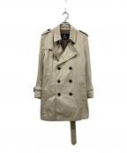 BURBERRY BLACK LABELバーバリーブラックレーベル）の古着「トレンチコート」｜ベージュ