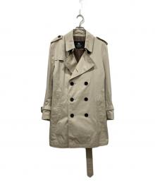 BURBERRY BLACK LABEL（バーバリーブラックレーベル）の古着「トレンチコート」｜ベージュ