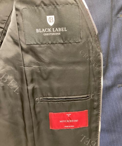 BLACK LABEL CRESTBRIDGE（ブラックレーベル クレストブリッジ）BLACK LABEL CRESTBRIDGE (ブラックレーベル クレストブリッジ) 3Pセットアップスーツ ネイビー サイズ:38Rの古着・服飾アイテム