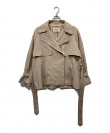 COCODEAL（ココディール）の古着「ミドル丈トレンチコート」｜ベージュ