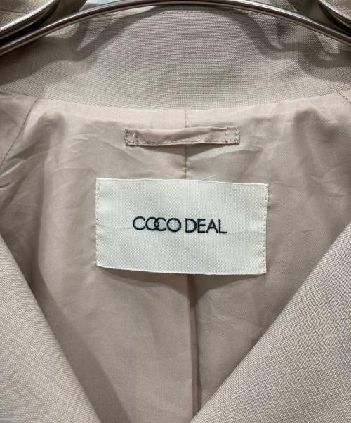 COCODEAL（ココディール）COCODEAL (ココディール) ミドル丈トレンチコート ベージュ サイズ:2の古着・服飾アイテム