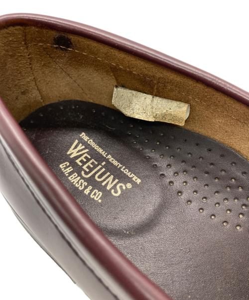 WEEJUNS G.H.BASS（ウィージャンズジーエイチバス）WEEJUNS G.H.BASS (ウィージャンズジーエイチバス) コインローファー ブラウン サイズ:7 1/2の古着・服飾アイテム