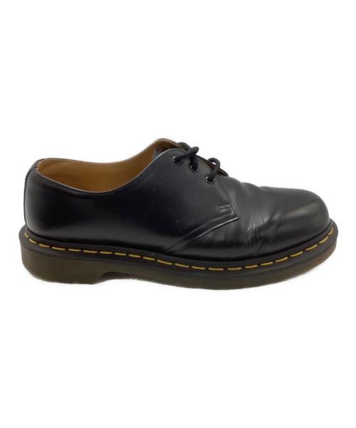Dr.Martens（ドクターマーチン）Dr.Martens (ドクターマーチン) 3ホールシューズ ブラック サイズ:UK8の古着・服飾アイテム