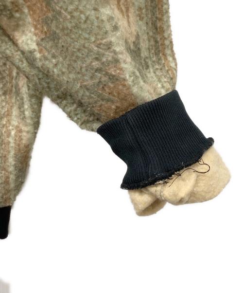 CarHartt（カーハート）CarHartt (カーハート) ネイティブ柄ジップパーカー グリーン×ベージュ サイズ:-の古着・服飾アイテム