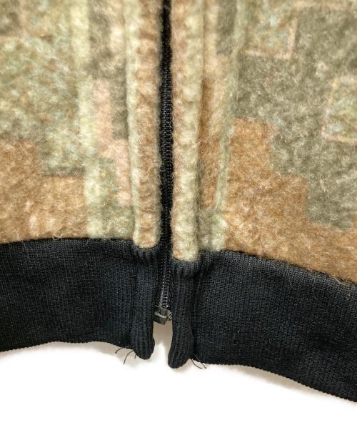CarHartt（カーハート）CarHartt (カーハート) ネイティブ柄ジップパーカー グリーン×ベージュ サイズ:-の古着・服飾アイテム