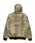 CarHartt (カーハート) ネイティブ柄ジップパーカー グリーン×ベージュ サイズ:-：13000円