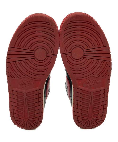 NIKE（ナイキ）NIKE (ナイキ) Women's Air Jordan 1 Low/ウィメンズ エアジョーダン1 ロー ブラック×レッド サイズ:26の古着・服飾アイテム