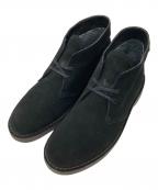 CLARKSクラークス）の古着「Suede Desert Boot GTX / スウエード デザートトレックGTX」｜ブラック