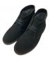 CLARKS（クラークス）の古着「Suede Desert Boot GTX / スウエード デザートトレックGTX」｜ブラック