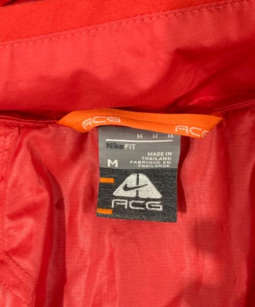 NIKE ACG（ナイキエーシージー）NIKE ACG (ナイキエーシージー) ナイロンジャケット レッド サイズ:Mの古着・服飾アイテム