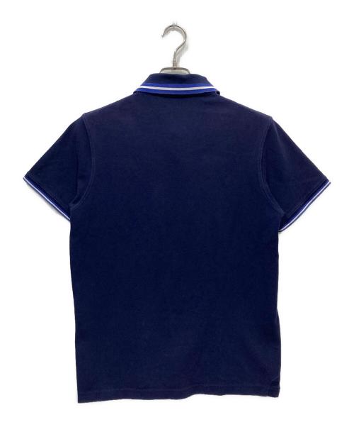 MONCLER（モンクレール）MONCLER (モンクレール) MAGLIA POLO MANIA CORTA ネイビー サイズ:Lの古着・服飾アイテム