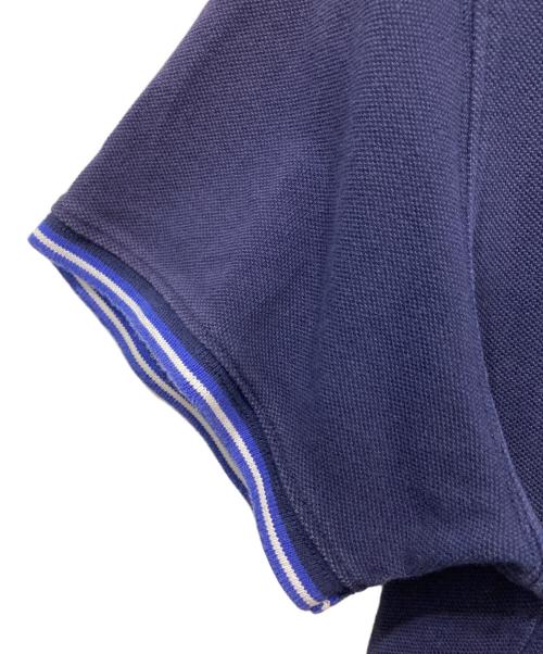 MONCLER（モンクレール）MONCLER (モンクレール) MAGLIA POLO MANIA CORTA ネイビー サイズ:Lの古着・服飾アイテム