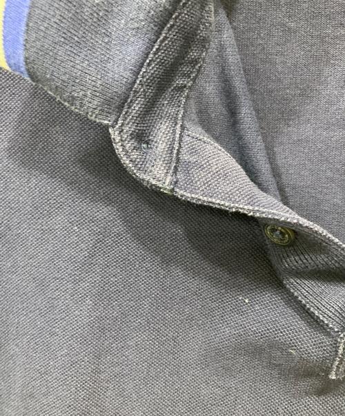 MONCLER（モンクレール）MONCLER (モンクレール) MAGLIA POLO MANIA CORTA ネイビー サイズ:Lの古着・服飾アイテム