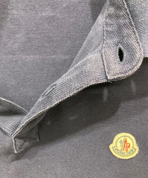 MONCLER（モンクレール）MONCLER (モンクレール) MAGLIA POLO MANIA CORTA ネイビー サイズ:Lの古着・服飾アイテム