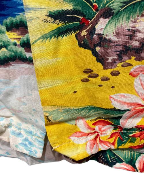 HALE HAWAII（ハレハワイアン）HALE HAWAII (ハレハワイアン) アロハシャツ イエロー サイズ:不明の古着・服飾アイテム