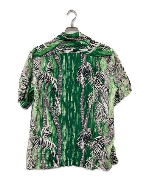 KAMEHAMEHA（カメハメハ）KAMEHAMEHA (カメハメハ) アロハシャツ グリーン サイズ:Mの古着・服飾アイテム