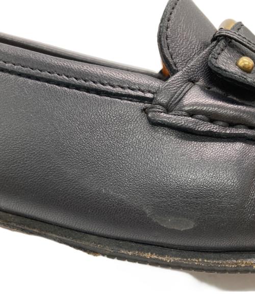 Salvatore Ferragamo（サルヴァトーレ フェラガモ）Salvatore Ferragamo (サルヴァトーレ フェラガモ) ヴァラローファー ブラック サイズ:US8 1/2の古着・服飾アイテム