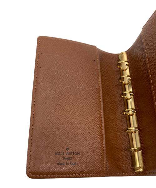 LOUIS VUITTON（ルイ ヴィトン）LOUIS VUITTON (ルイ ヴィトン) アジェンダPM モノグラム手帳カバー ブラウンの古着・服飾アイテム