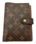 LOUIS VUITTON（ルイ ヴィトン）の古着「アジェンダPM モノグラム手帳カバー」｜ブラウン