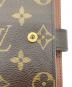 中古・古着 LOUIS VUITTON (ルイ ヴィトン) アジェンダPM モノグラム手帳カバー ブラウン：18000円