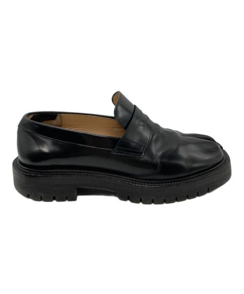 Maison Margiela 22（メゾンマルジェラ）Maison Margiela 22 (メゾンマルジェラ) Tabiローファー ブラック サイズ:41の古着・服飾アイテム