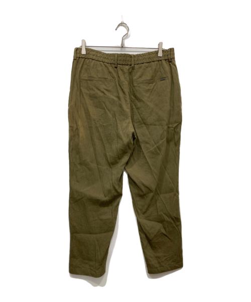 HUGO BOSS（ヒューゴ ボス）HUGO BOSS (ヒューゴ ボス) リネン混セットアップスーツ カーキ サイズ:UK50の古着・服飾アイテム