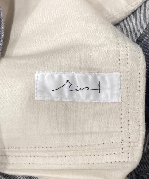 rin（リン）rin (リン) イージーデニムパンツ ブラック サイズ:Sの古着・服飾アイテム