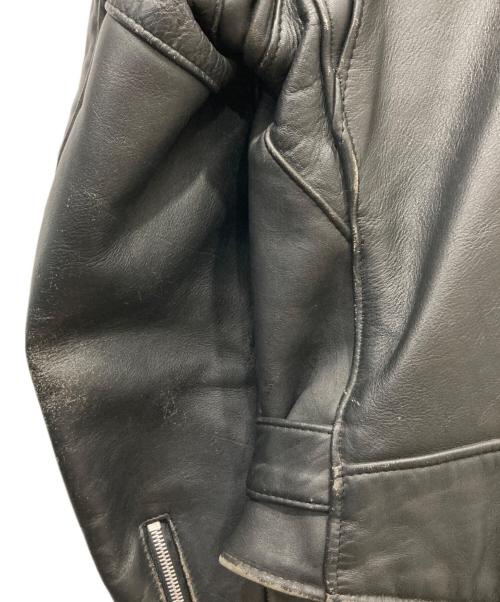 Schott（ショット）Schott (ショット) ダブルライダースジャケット ブラック サイズ:38の古着・服飾アイテム
