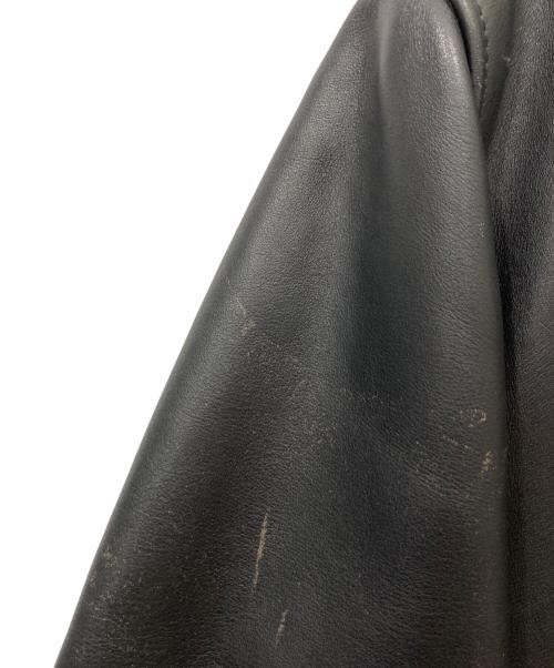 Schott（ショット）Schott (ショット) ダブルライダースジャケット ブラック サイズ:38の古着・服飾アイテム