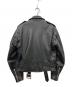 Schott (ショット) ダブルライダースジャケット ブラック サイズ:38：50000円