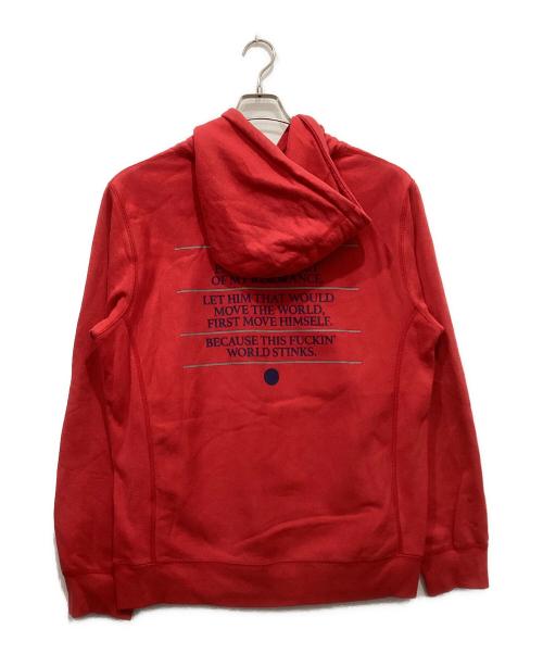 SUPREME（シュプリーム）SUPREME (シュプリーム) Know Thyself Hooded Sweatshirts レッド サイズ:Lの古着・服飾アイテム