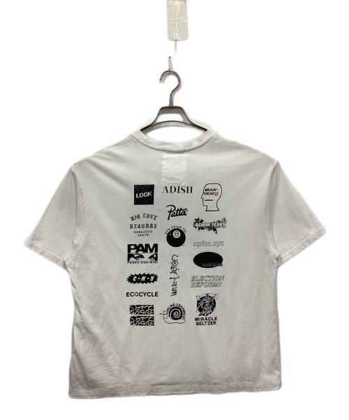 ADISH（アディッシュ）ADISH (アディッシュ) Gaza Fundraiser T-shirt ホワイト サイズ:XLの古着・服飾アイテム