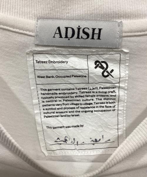 ADISH（アディッシュ）ADISH (アディッシュ) Gaza Fundraiser T-shirt ホワイト サイズ:XLの古着・服飾アイテム